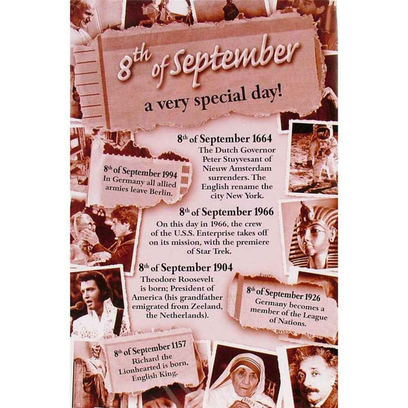 September Chronicle Card