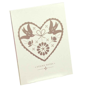 Wedding Heart Sticky Notes