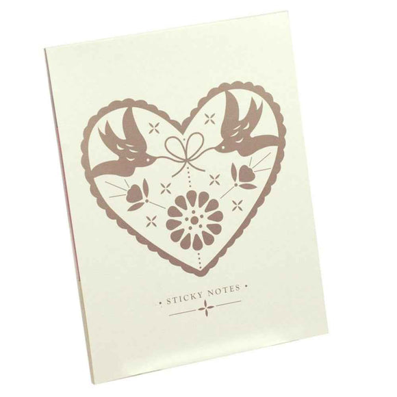 Wedding Heart Sticky Notes