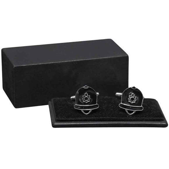 UK Police Helemet Button Cufflinks