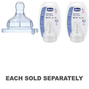 Chicco Well-Being Silicone Teat 2pk