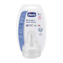 Chicco Well-Being Silicone Teat 2pk