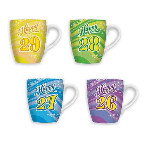 Birthday Happy 20s Celebration Mug