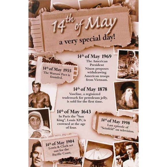 May Chronicle Card