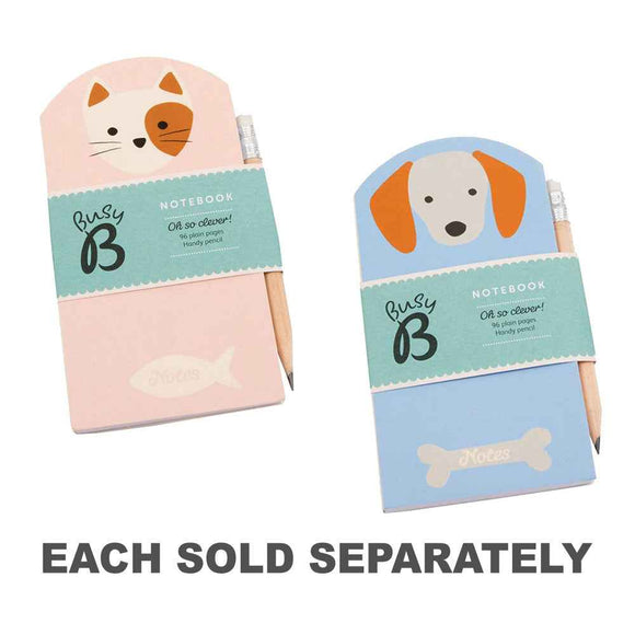 Busy B Mini Pet Notebook with Pencil