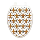 Fleur de Lis Toilet Tattoo