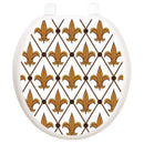 Fleur de Lis Toilet Tattoo