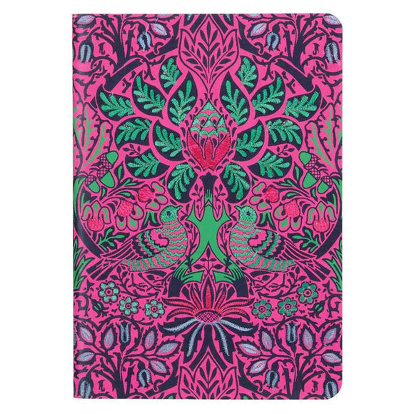 William Morris Dove and Rose Handmade Embroidered Journal