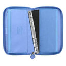 Filofax Saffiano Personal Compact Zip Organiser (Vista Blue)