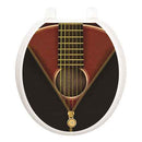 Classic Guitar Toilet Tattoo