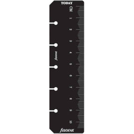 Filofax Mini Ruler/Page Marker (Black)