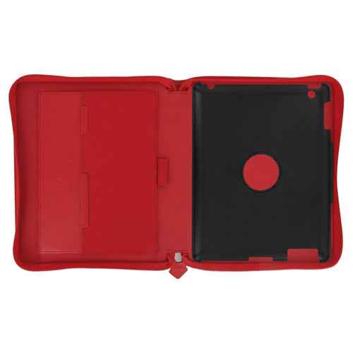 Filofax Saffiano iPad 2-4 Case Organiser (Poppy)