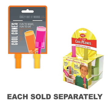 Jokari Reusable Push-Up Popsicle Cool Cones