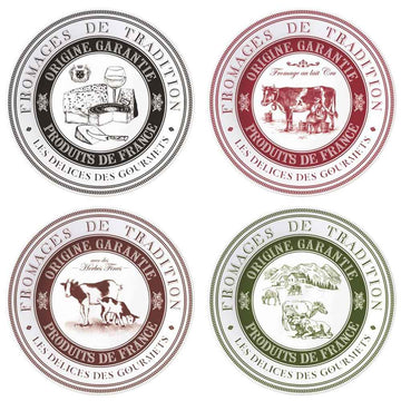 Gourmet Dessert Plate Set 4pc