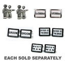 Wedding Button Cufflinks