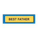 Best Person License Plate Keyring