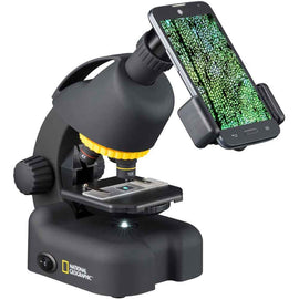 Microscope National Geographic 40-640x avec Adaptateur Smartphone
