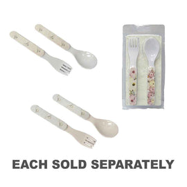 B-Parker L/W Melamine Fork and Spoon Set