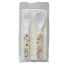 B-Parker L/W Melamine Fork and Spoon Set