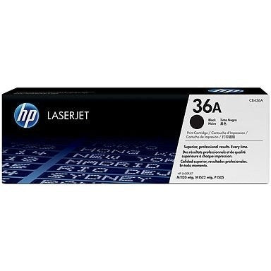 Cartouche hp n° 36a noire cb436a