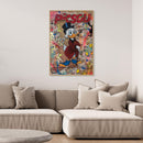 Picsou impression sur toile de l'œuvre originale de Vincent STREIFF
