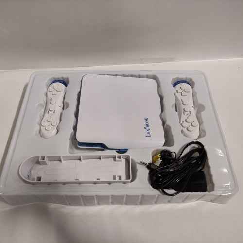 Ecost Customer Return Lexibook TV Game Console 200 Games 32-bit USB-C Adapter White/Blue