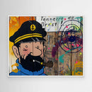 Capitaine Tonnerre  impression sur toile de l'œuvre originale