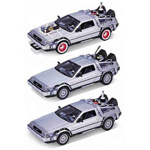 Coffret Cadeau Trilogie DeLorean Retour vers le Futur
