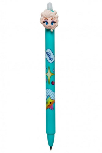 Stylo effaçable rétractable Colorino Disney Emoji Frozen