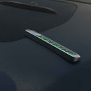 Carte de numéro de téléphone de stationnement temporaire Tellur argent métallisé