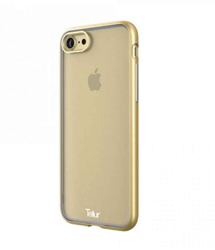 Tellur Cover Premium Fluid Fusion pour iPhone 7 or