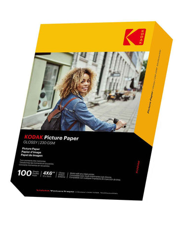 Kodak photo paper 10x15 230g Glossy 100 sheets