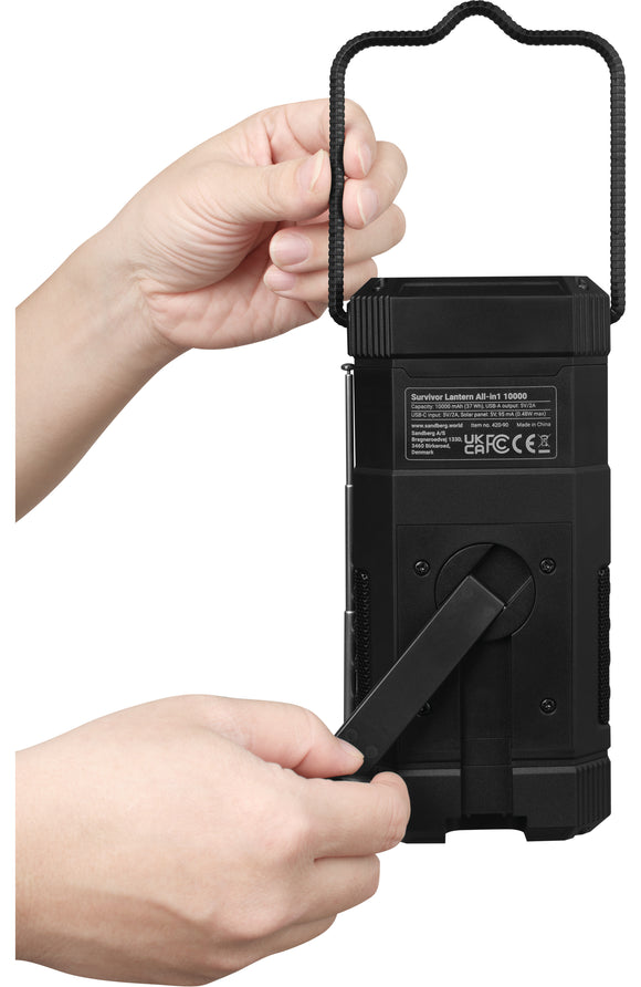 SANDBERG Survivor Lantern All-in1 10000