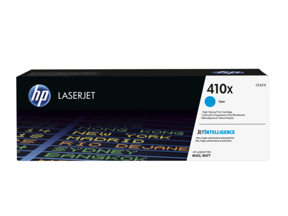 HP 410X Original Toner Cartridge cyan HY