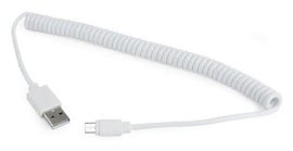 Gembird USB Male / MicroUSB Male - White 1.8m