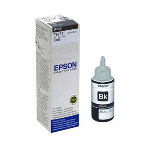 Recharge d'encre noire pour imprimante epson t6731 c13t67314a