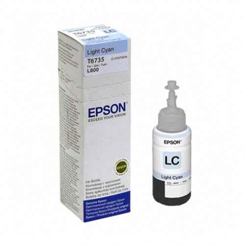 Recharge d'encre Epson T6735 (C13T67354A), cyan clair
