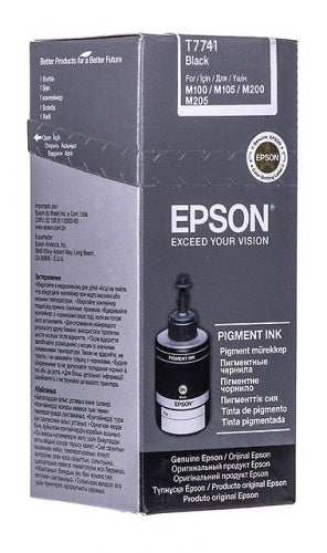 Recharge d'encre noire pour imprimante epson t7741 c13t77414a
