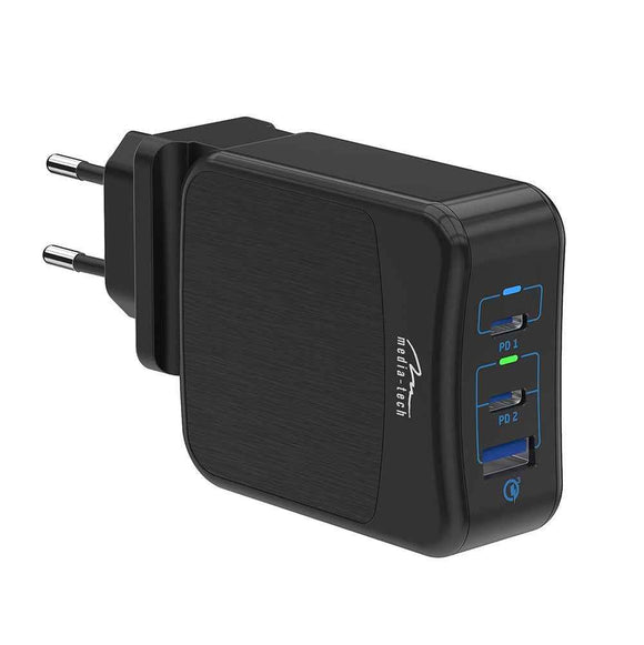 Adaptateur secteur intelligent USB-C PD Media-Tech MT6252