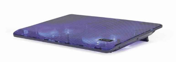 Gembird | Compatible avec les ordinateurs portables jusqu'à 15,6 pouces | Support de refroidissement pour ordinateur portable | NBS-2F15-05