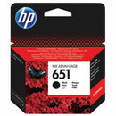 Encre HP n° 651 noire (C2P10AE)