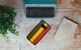 Coque pour smartphone MAN&WOOD Galaxy S10e reggae noir