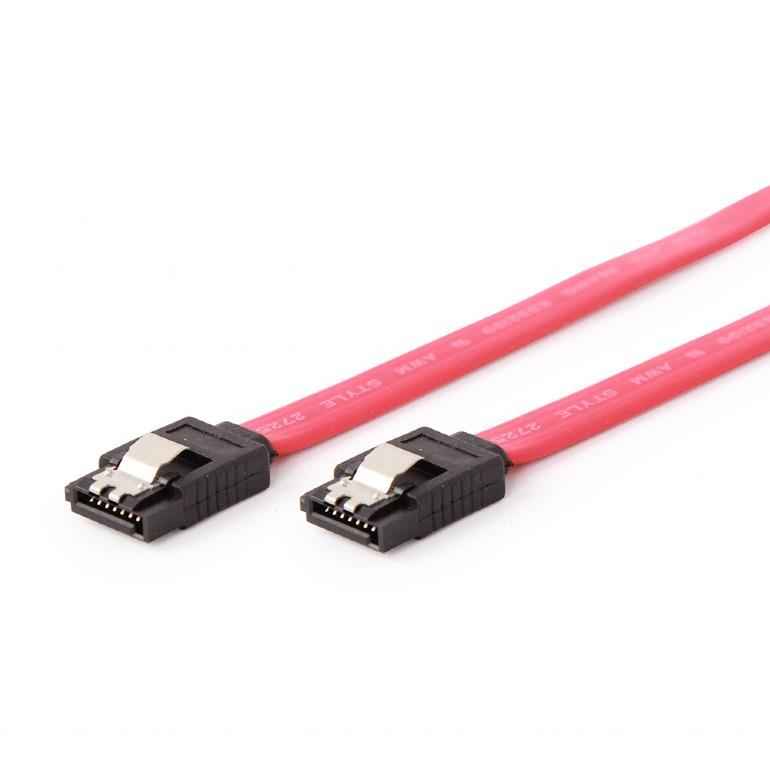 Gembird Serial ATA III 50 cm data cable, metal clips, bulk packing