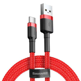 Baseus Cafule Cable USB for Type C 3A 1M Red+Red