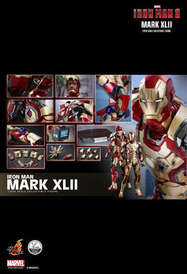 Figurine Hot Toys QS007 - Marvel Comics - Iron Man 3 - Iron Man Mark 42 Standard Version