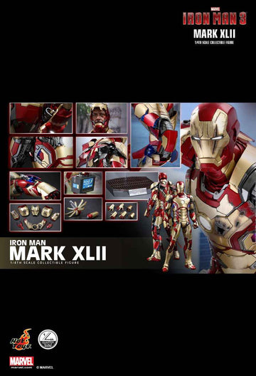 Figurine Hot Toys QS007 - Marvel Comics - Iron Man 3 - Iron Man Mark 42 Standard Version