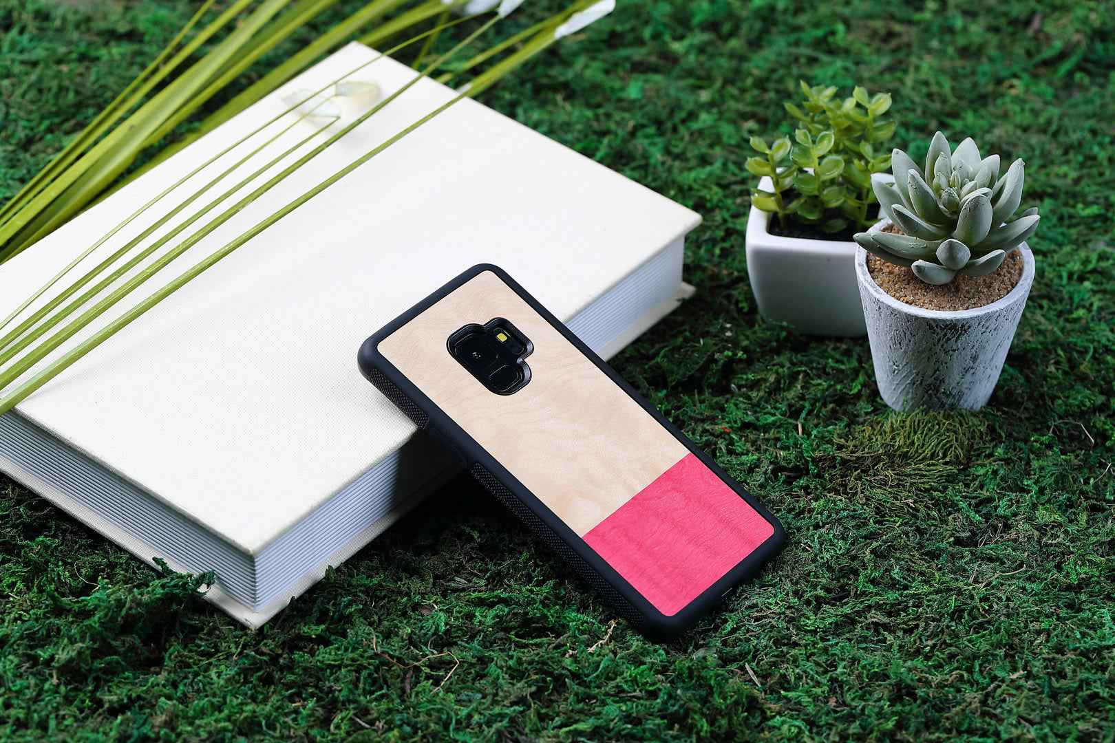 Coque pour smartphone MAN&WOOD Galaxy S9 Miss Match noire