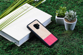 Coque pour smartphone MAN&WOOD Galaxy S9 Miss Match noire