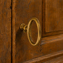 Bouton de meuble - Fausse clé FINE, Finition laiton patiné