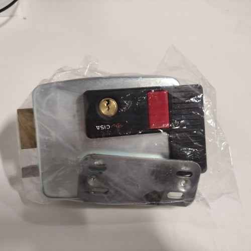 Serrure électronique 12 V galvanisée argent, retour client Ecost Cisa 11731601